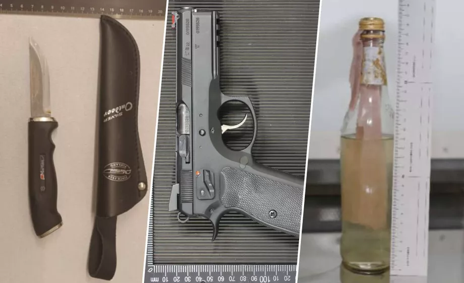 Enni Kolmonen omisti laillisesti 9 mm:n käsiaseen, yli 190 patruunaa, veitsen ja kanisterin.
