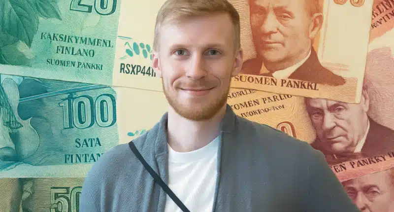 Roni Bäck tulot on €180 000 vuodessa